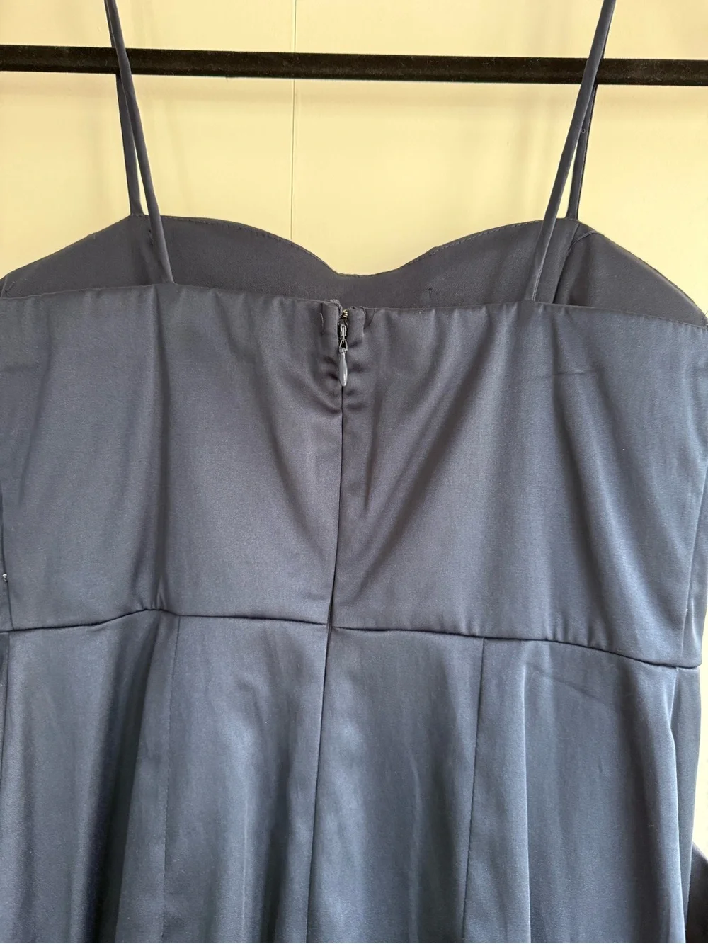 City Studio Navy Blue Mini Dress Size 5 NWT Sweetheart Pockets